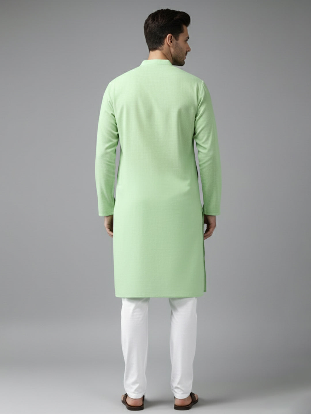 TerraDesi Midnight Classic Cotton Kurta Pajama Set