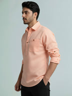 TerraDesi Men's Premium Cotton Short Kurta – Modern Ethnic Essential (SE82)