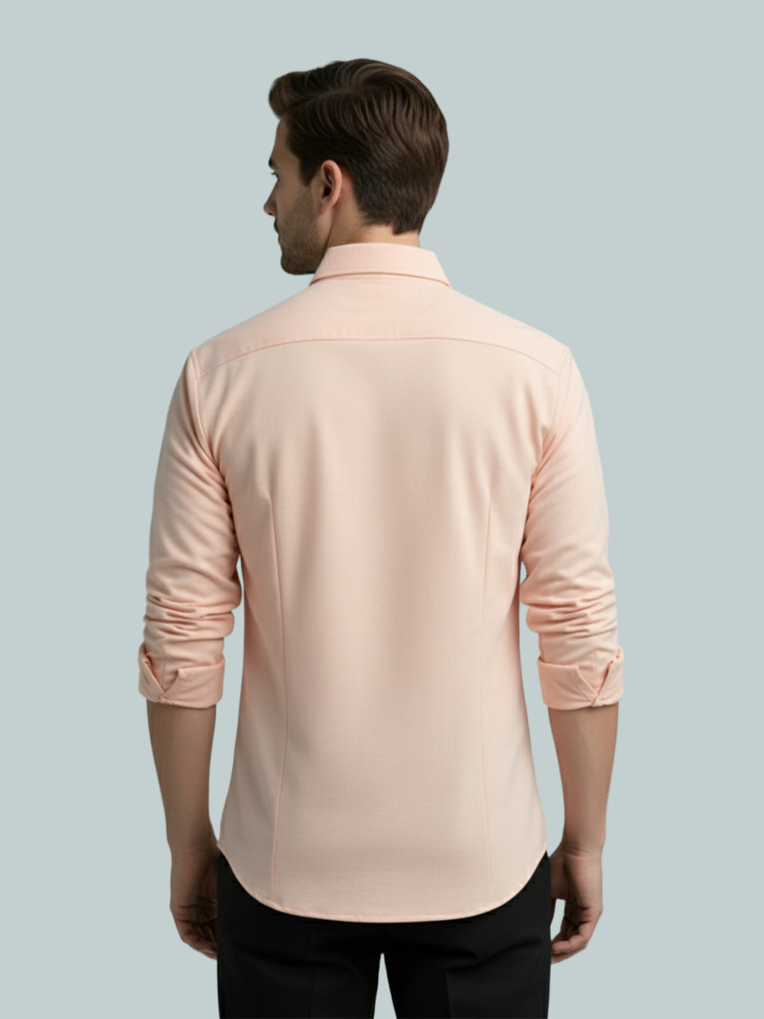 TerraDesi Men's Solid Cotton Short Kurta – Smart Everyday Style (SE88)