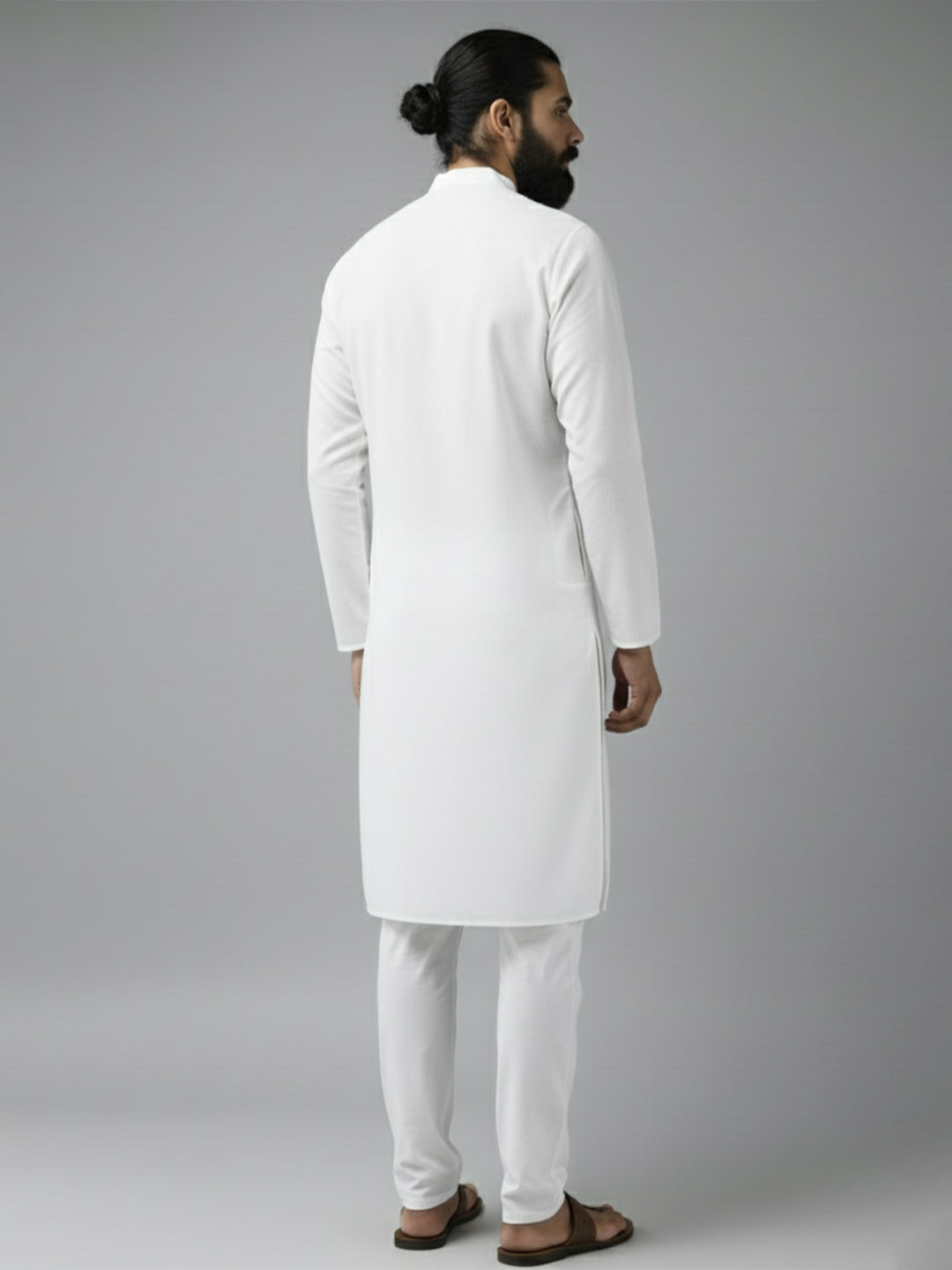TerraDesi Midnight Classic Cotton Kurta Pajama Set