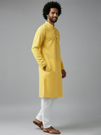 TerraDesi Midnight Classic Cotton Kurta Pajama Set